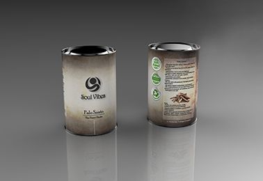 front and back view of a 3d modeled can