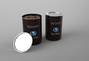 3d model of a can with palo santo