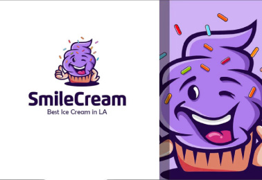 Logo designed for a Ice Cream Brand